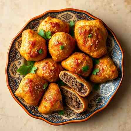 Crispy Moroccan Briouats - Easy Ground Meat Appetizer Recipes